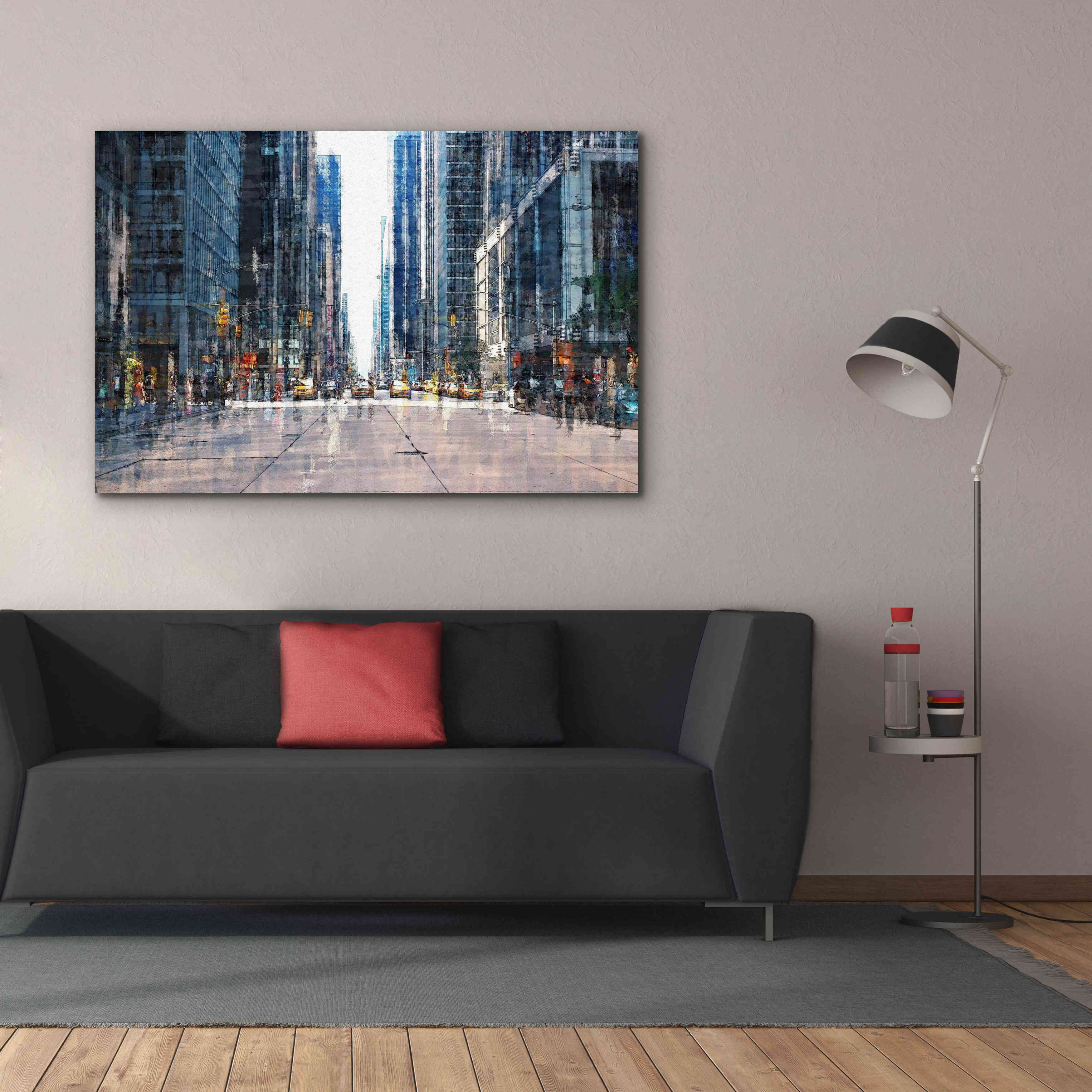 Red Barrel Studio Epic Graffiti 'Street Scene NYC' By David Manlove